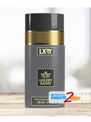 Lxry Golden Sand Deodorant Body Spray For Men 250 ML