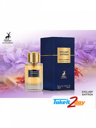 Maison Al Hambra Exclusif Saffron Perfume For Men And Women 100 ML EDP