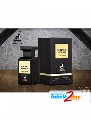 Maison Alhambra Toscano Leather Perfume For Men And Women 80 ML EDP