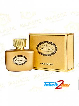 Majestic Perfume Chronicles Gold Edition Perfume For Women 100 ML EDP