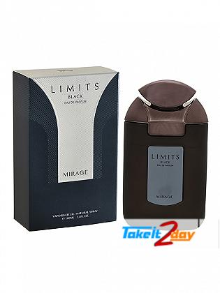 Mirage Limits Black Perfume For Men 100 ML EDP