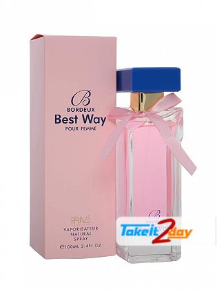 Prive Bordeux Best Way Perfume For Women 100 ML EDP