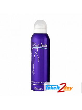 Rasasi Blue Lady Deodorant Body Spray For Women 200 ML