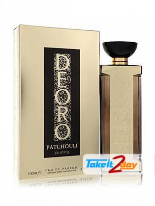 Riiffs Deoro Patchouli Perfume For Men And Women100 ML EDP