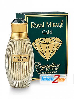 Royal Mirage Gold Crystalline Collection For Men And Women 90 ML EDP