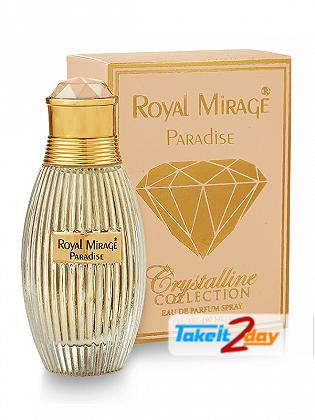 Royal Mirage Paradise Crystalline Collection For Men And Women 90 ML EDP