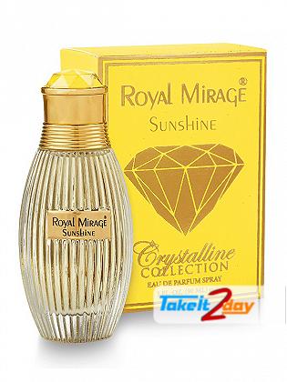 Royal Mirage Sunshine Crystalline Collection For Men And Women 90 ML EDP
