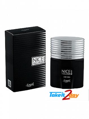 Sapil Nice Feelings Black Perfume For Men 75 ML EDT