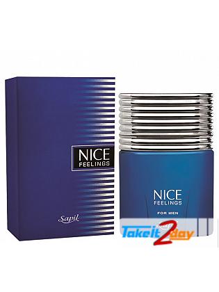 Sapil Nice Feelings Blue Perfume For Men 100 ML EDT