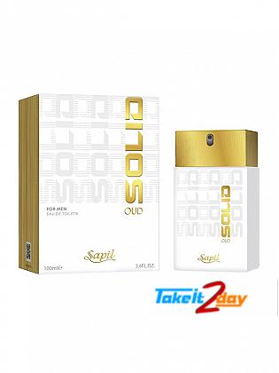 Sapil Solid Oud Perfume For Men 100 ML EDT