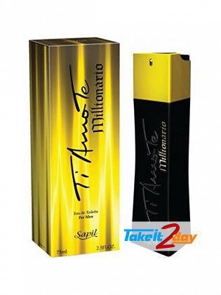 Sapil Ti Amo Te Millionario Perfume For Man 75 ML EDT