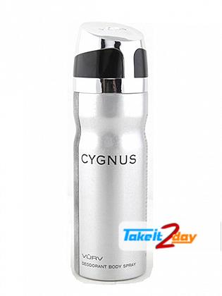 Vurv Cygnus Deodorant Body Spray For Men 200 ML By Lattafa Perfumes
