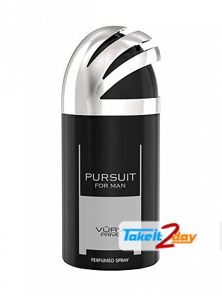 Vurv Pursuit Deodorant Body Spray For Men 250 ML By Lattafa Perfumes