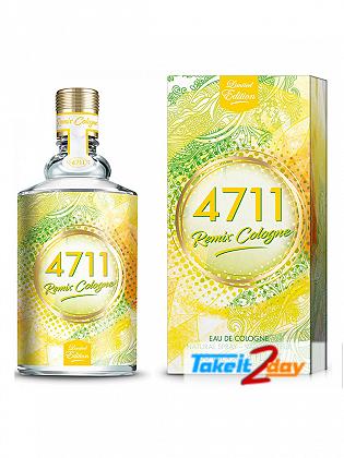Maurer & Wirtz 4711 Remix Cologne Lemon Perfume For Men And Women 100 ML EDC