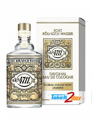 Maurer & Wirtz 4711 Floral Collection Jasmine Perfume For Men And Women 100 ML EDC