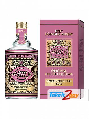 Maurer & Wirtz 4711 Floral Collection Rose Perfume For Men And Women 100 ML EDC