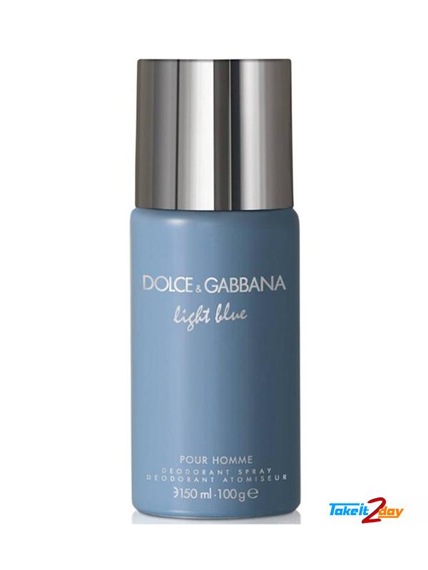 dolce gabbana light blue body spray