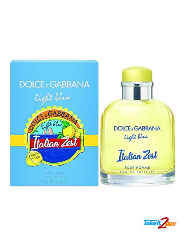 light blue dolce gabbana italian zest
