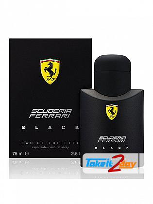 Ferrari Scuderia Black Perfume For Man 75 ML EDT