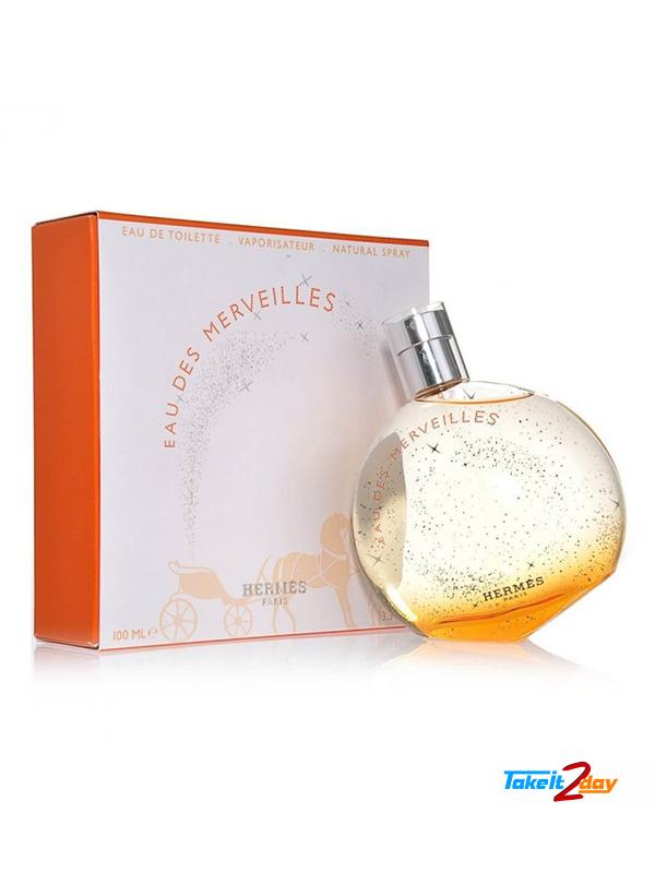 Hermes Eau Des Merveilles Perfume For Women 100 ML EDT