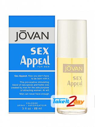 Jovan Sex Appeal Perfume For Man 88 ML EDC