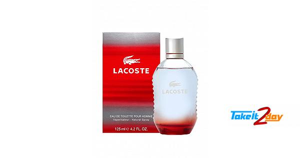 lacoste red 125