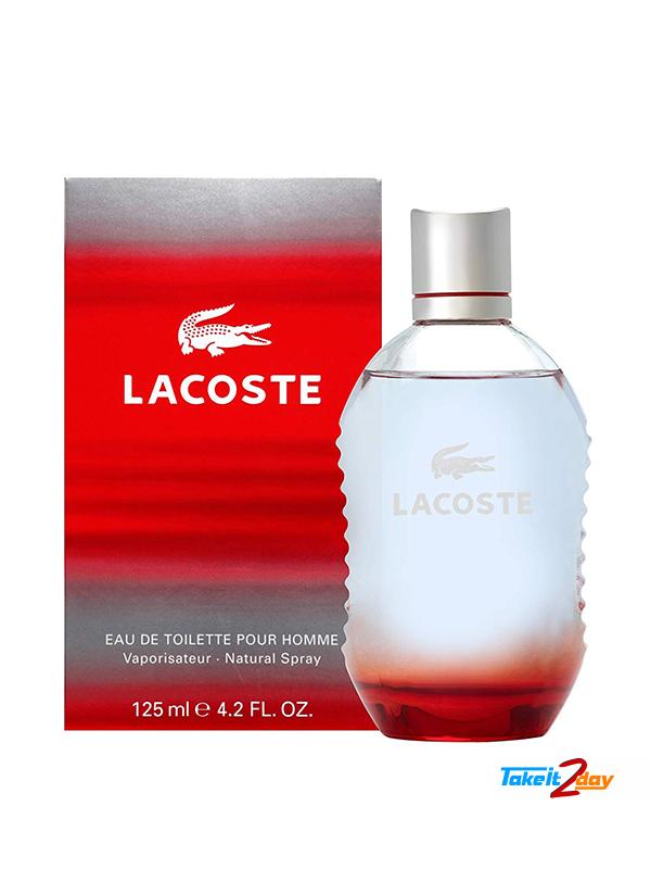 Lacoste Red Perfume For Men 125 ML EDT