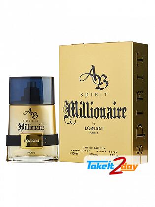 Lomani Ab Spirit Millionaire Perfume For Men 100 ML EDT