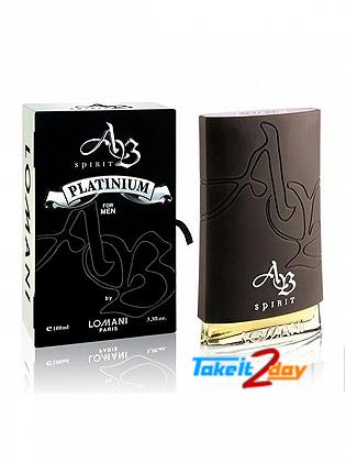 Lomani Ab Spirit Platinum Perfume For Men 100 ML EDT