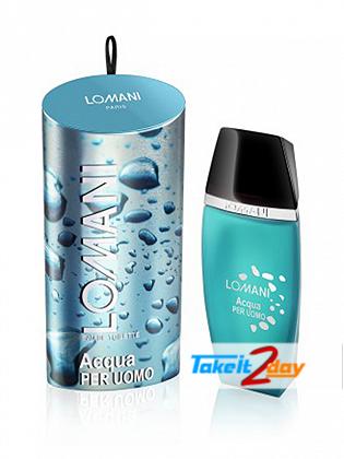 Lomani Acqua Per Uomo Perfume For Men 100 ML EDT
