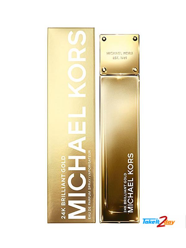 Parlak şaşırtmak sinema  Michael Kors 24K Brillant Gold Perfume For Women 100 ML EDP
