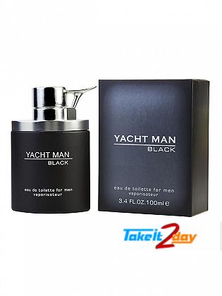 Yacht Man Black By Myrurgia Perfume For Men 100 ML EDT