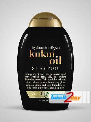 Ogx Kukui Oil Shampoo For Men And Women 385 ML