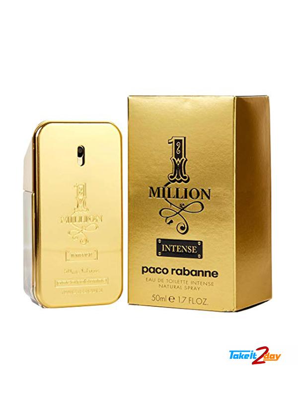 vertalen Brig Schuine streep Paco Rabanne 1 Million Intense Perfume For Men 50 ML EDT