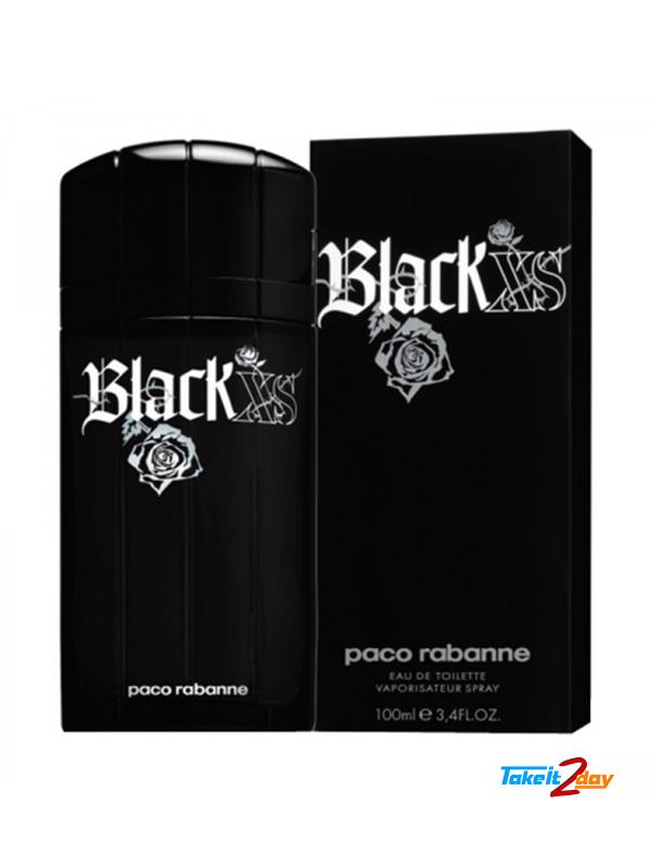 black xs perfume for him