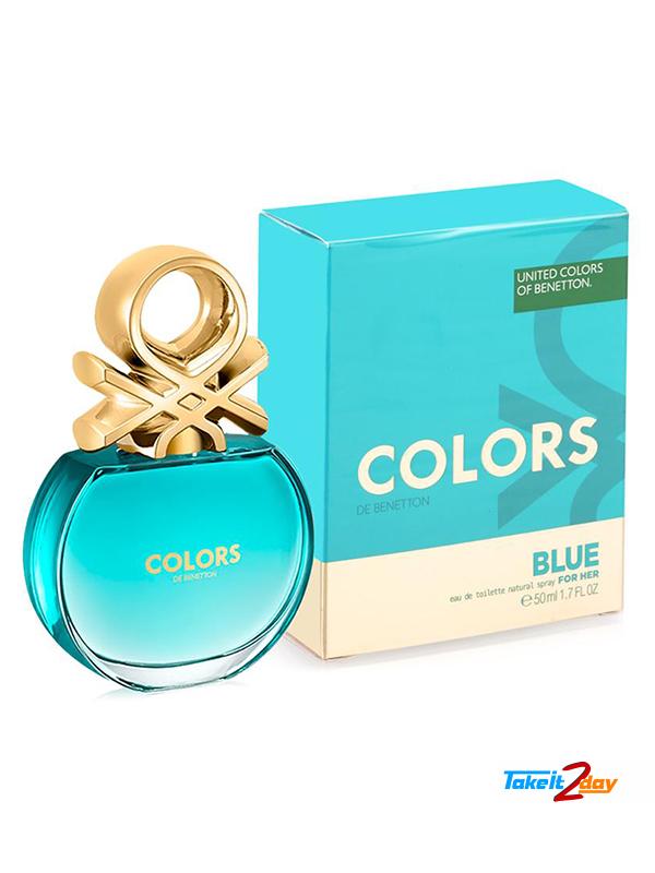 United Colors Of Benetton Colors De Benetton Blue Perfume For Women 100 Ml Edt