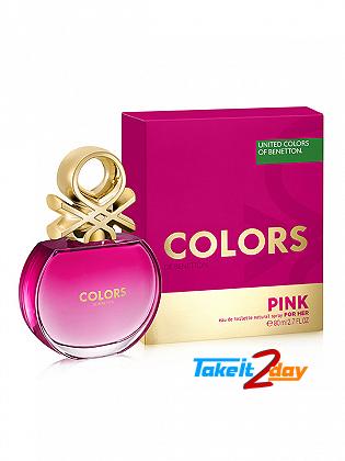 United Colors Of Benetton Colors De Benetton Pink Perfume For Women 100 ML EDT