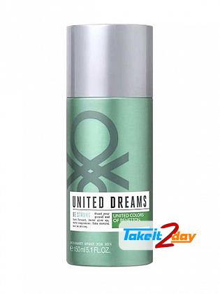 United Colors Of Benetton United Dreams Be Strong Perfumed Deodorant Body Spray For Men 150 ML