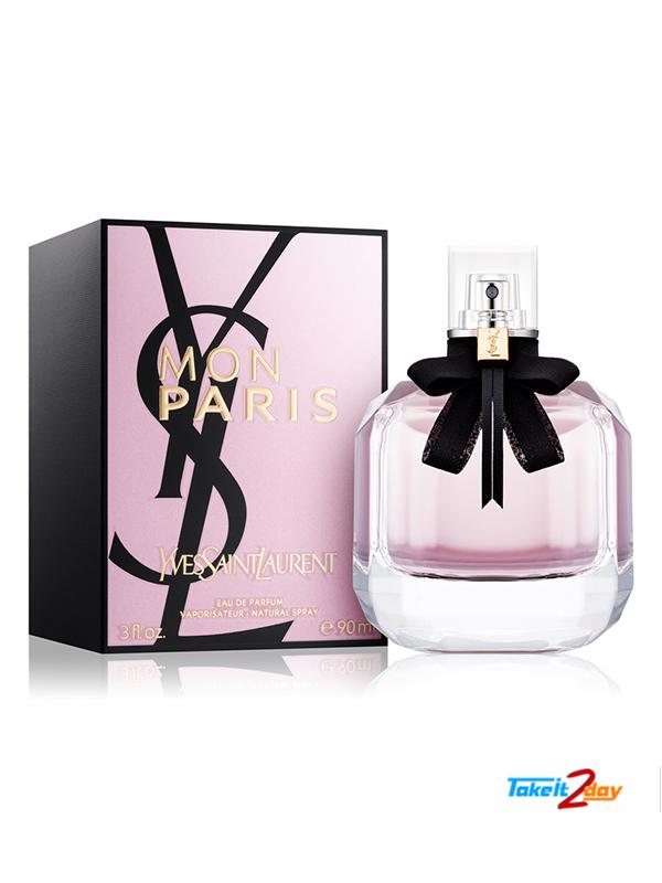yükseklik Zenginleştirmek tedirginlik  Yves Saint Laurent Mon Paris Perfume For Women 90 ML EDP