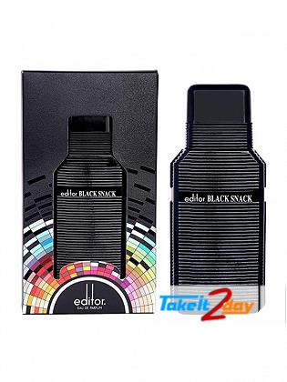 Fanatic Editor Black Snack Perfume For Men 100 ML EDP