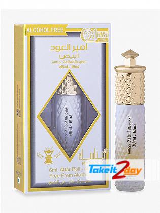 Manasik Ameer Al Oud White Oud Perfume For Men And Women 6 ML CPO Pack OF Six