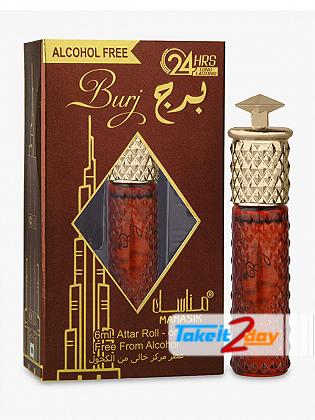 Manasik Burj Perfume For Men And Women 6 ML CPO Pack OF Six