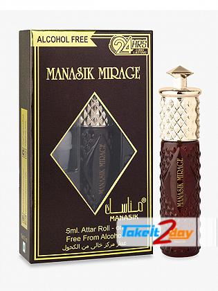 Manasik Manasik Mirage Perfume For Men And Women 6 ML CPO Pack OF Six