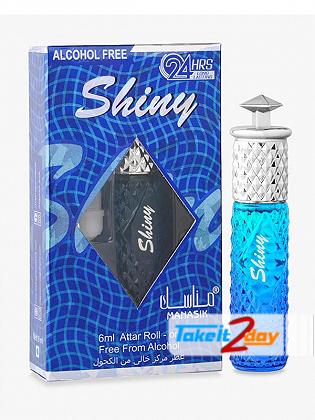 Manasik Shiny Perfume For Men 6 ML CPO Pack OF Six
