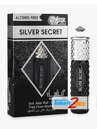 Manasik Silver Secret Perfume For Men And Women 6 ML CPO Pack OF Six