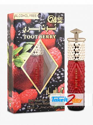 Manasik Toot Berry Perfume For Men And Women 6 ML CPO Pack OF Six