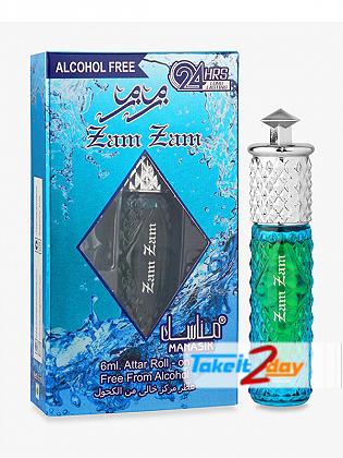 Manasik Zam Zam Perfume For Men And Women 6 ML CPO Pack OF Six