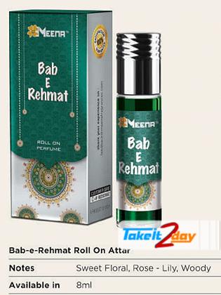 Meena Bab E Rehmat Perfume Roll On For Men And Women 8 ML CPO Pack Of Six