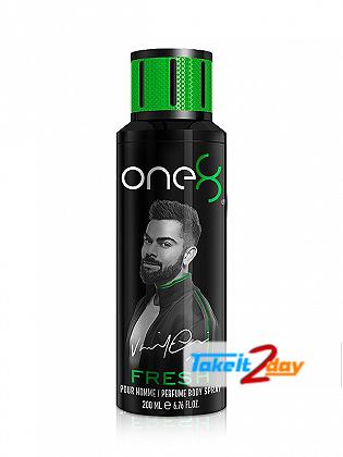 One8 By Virat Kohli Fresh Deodorant Body Spray No Gas For Men 120 ML